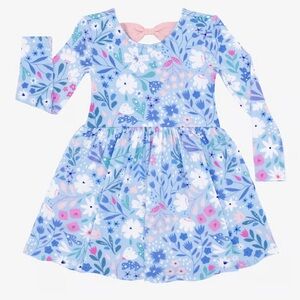Little Sleepies PLAY Magical Meadow twirl dress 12-18 months